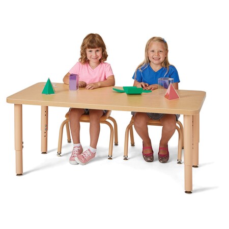 Jonti-Craft Purpose+ Rectangle Table, 24 in. x 48 in. 6256JCP251